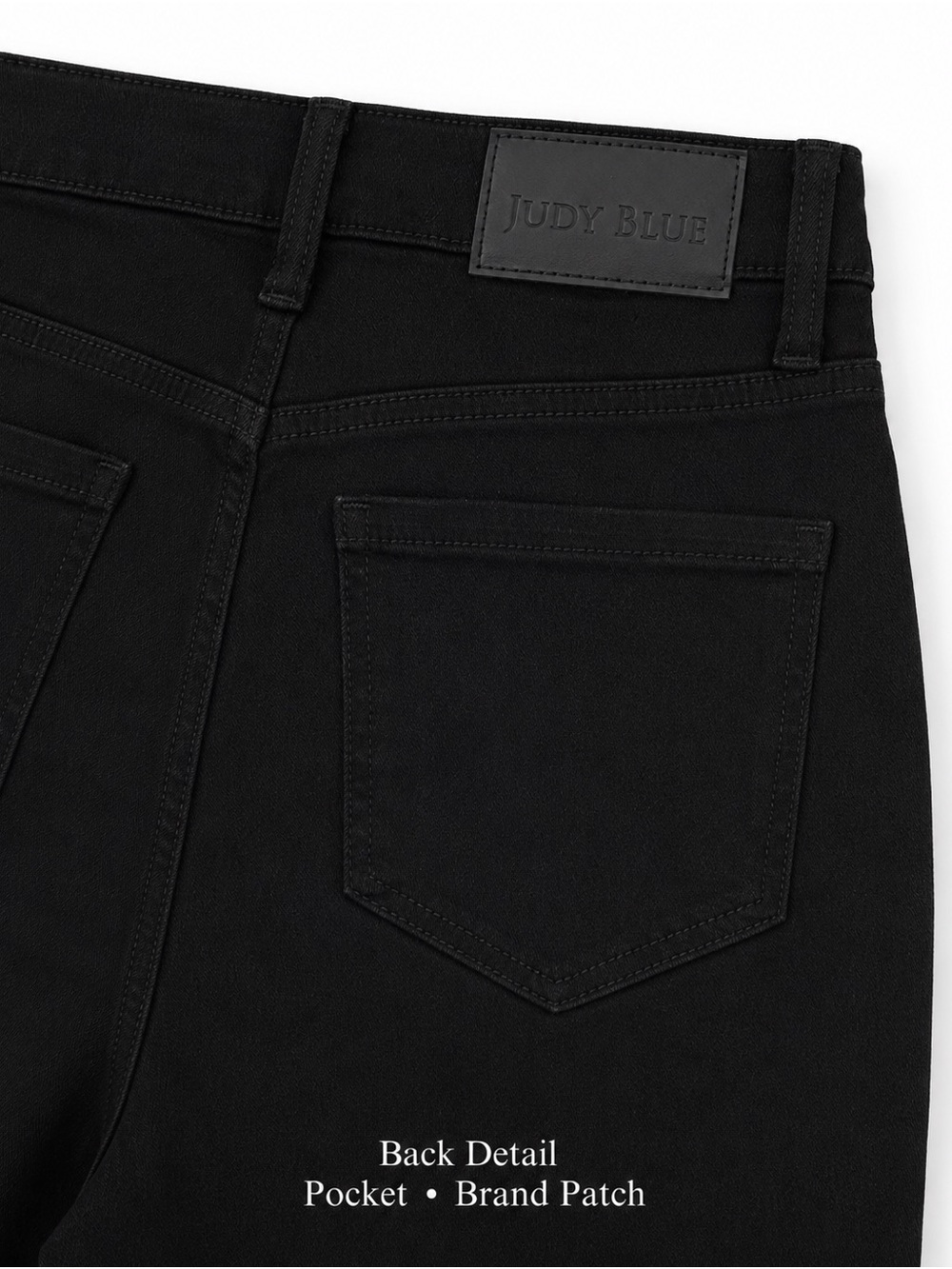 Judy Blue Women’s Black High Rise Wide Leg Jeans Size 3/26 NWT - Picture 2 of 6